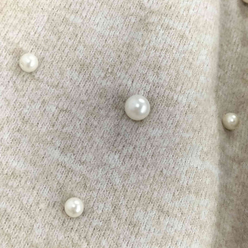 ザラ ZARA パール装飾ニット レディース S
