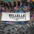 BELLELLE 総柄 ペイズリー 花 金ボタン リネン シャツ レディース JPN:9号