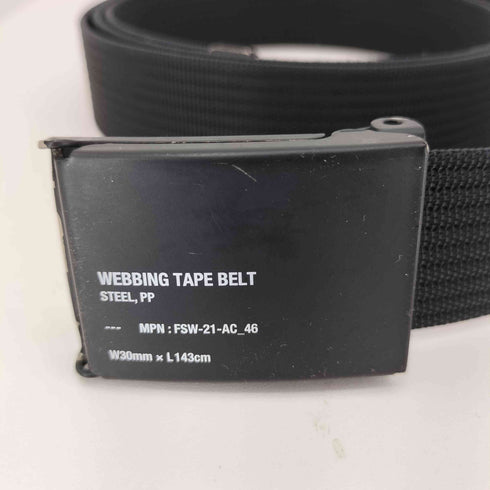 フレッシュサービス Fresh Service WEBBING TAPE BELT メンズ W30mm×L134cm
