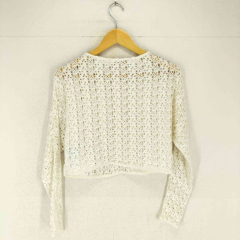 ザラ ZARA レースニット レディース S