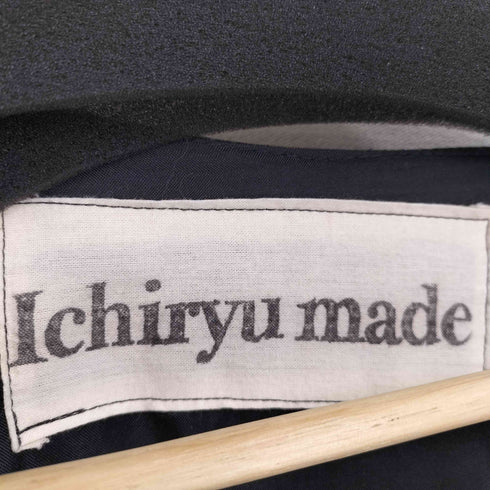 Ichiryu made flyers man intermediate ボディ MA-1 スエードベスト ドッキング リメイク ブルゾン レディース JPN:XL