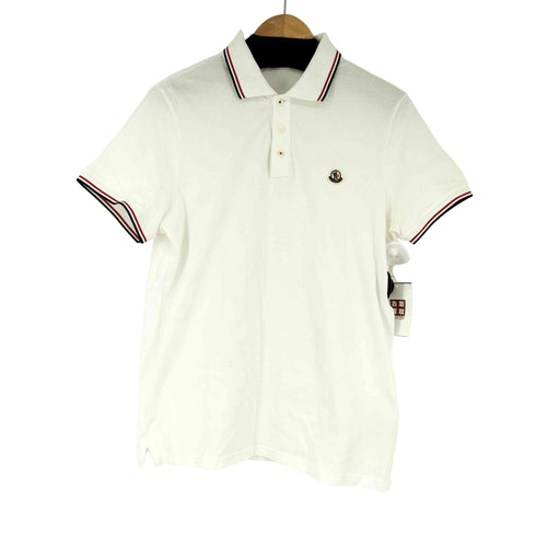 モンクレール MONCLER コットンピケ SS ポロシャツ メンズ JPN:M
