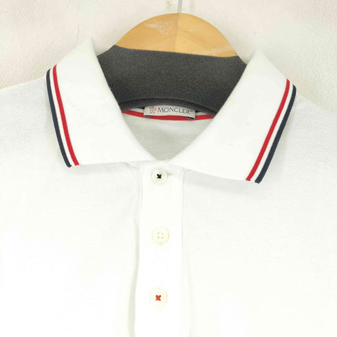 モンクレール MONCLER コットンピケ SS ポロシャツ メンズ JPN:M