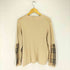 バーバリーロンドン BURBERRY LONDON ノヴァチェック切替クルーネックニット メンズ JPN:M