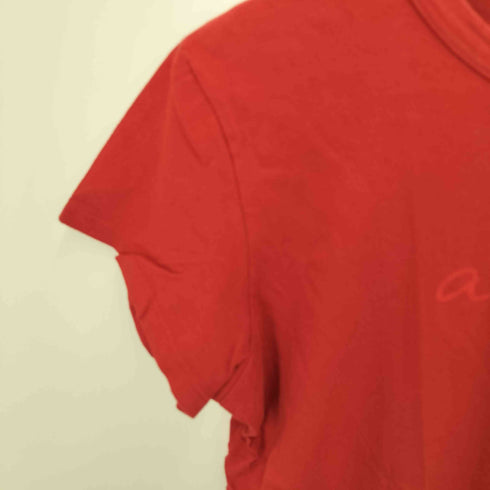 アニエスベー agnes b. PARIS ロゴプリント クルーネック S/S Tシャツ レディース T3