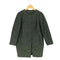 トップショップ TOPSHOP スナップボタンノーカラーコート レディース 34