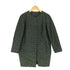 トップショップ TOPSHOP スナップボタンノーカラーコート レディース 34