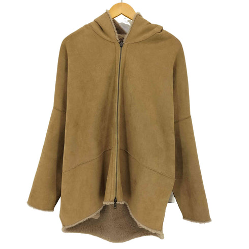 ディニテコリエ Dignite Collier リバーシブル フェイクムートンコート レディース FREE