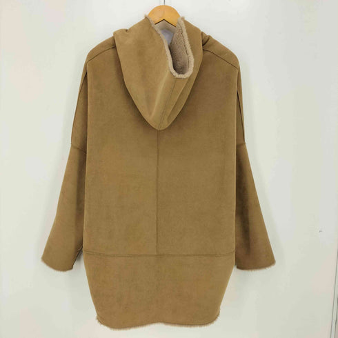 ディニテコリエ Dignite Collier リバーシブル フェイクムートンコート レディース FREE