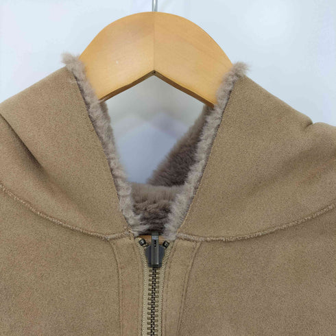 ディニテコリエ Dignite Collier リバーシブル フェイクムートンコート レディース FREE