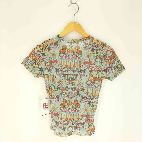 ENTRACTE フランス製 花柄 レース S/S カットソー レディース 3