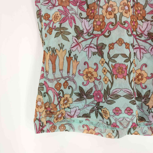 ENTRACTE フランス製 花柄 レース S/S カットソー レディース 3