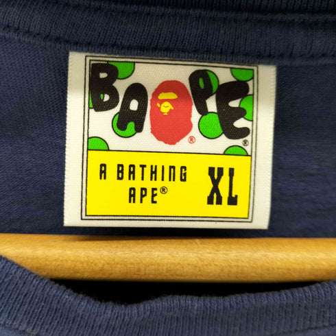 アベイシングエイプ A BATHING APE COLELEGE TEE S/S Tシャツ メンズ JPN:XL