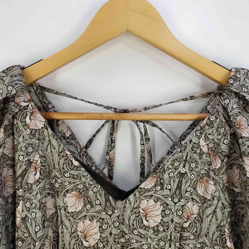 スナイデル snidel ×Williammorris ナロープリントワンピース レディース JPN:0