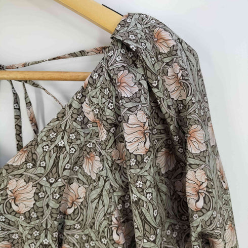 スナイデル snidel ×Williammorris ナロープリントワンピース レディース JPN:0