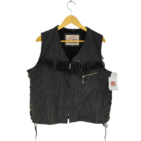 ディーゼル DIESEL リアルレザーベスト メンズ JPN:XL