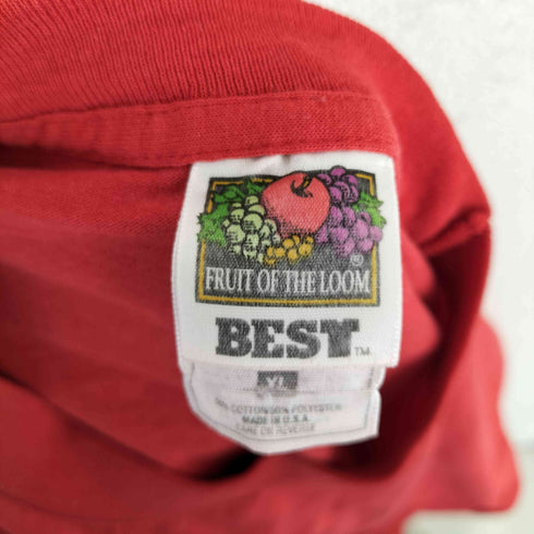 フルーツオブザルーム FRUIT OF THE LOOM インディアンプリント 半袖tシャツ メンズ XL