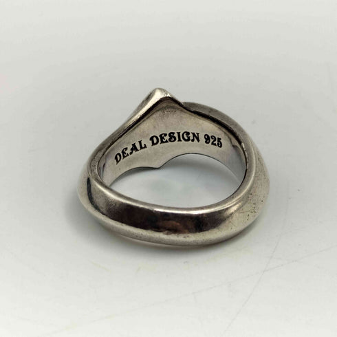 ディールデザイン Deal Design Silver925 刻印 ストーン デザイン リング メンズ 6.5