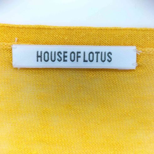 ハウスオブロータス HOUSE OF LOTUS 前結び カーディガン レディース