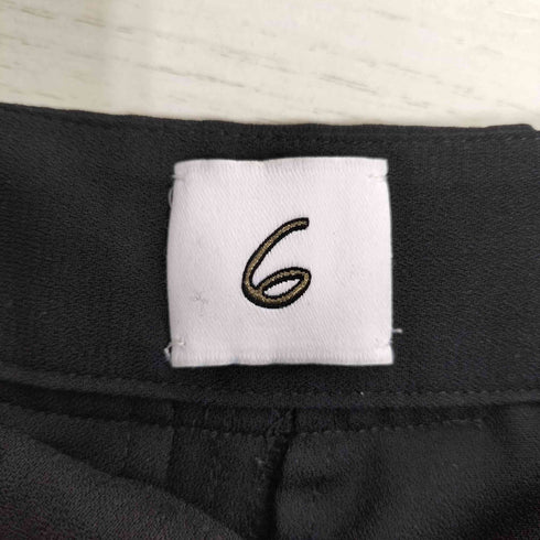ロクビューティーアンドユースユナイテッドアローズ 6 BEAUTY & YOUTH UNITED ARROWS SUKE PANTS 2 スケ パンツ 2 レディース 34