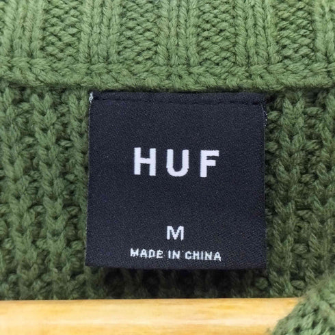 ハフ HUF ワッフルニット メンズ M