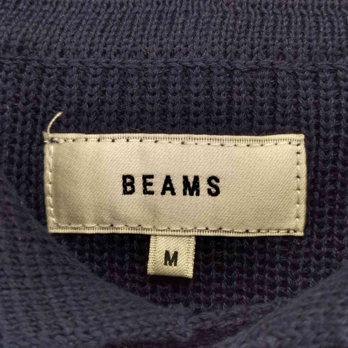 ビームス BEAMS ビッグサイズニットポロシャツ メンズ M