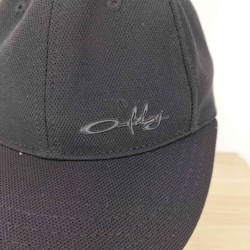 オークリー OAKLEY 00s 6パネルロゴキャップ y2k メンズ