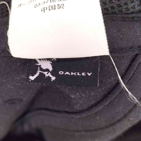 オークリー OAKLEY 00s 6パネルロゴキャップ y2k メンズ