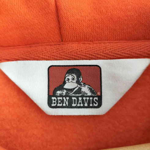ベンデイビス BEN DAVIS ロゴ刺繍 プルオーバーパーカー メンズ JPN:M