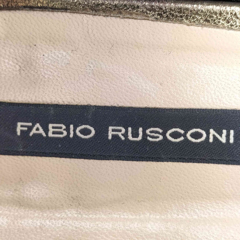 ファビオルスコーニ FABIO RUSCONI モチーフデザインパンプス レディース 38