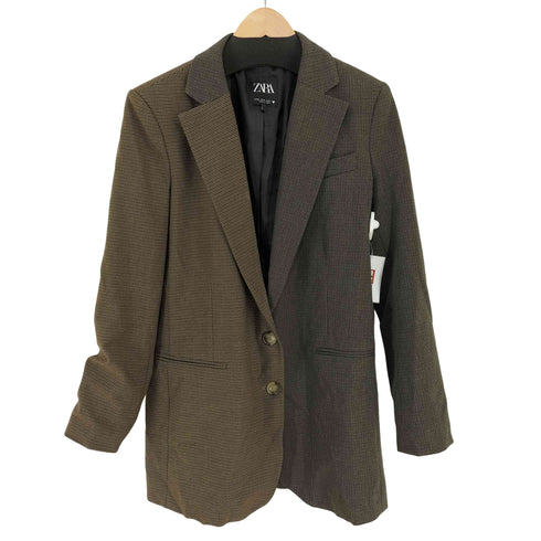 ザラ ZARA バイカラー テーラードジャケット レディース import:XS
