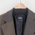 ザラ ZARA バイカラー テーラードジャケット レディース import:XS