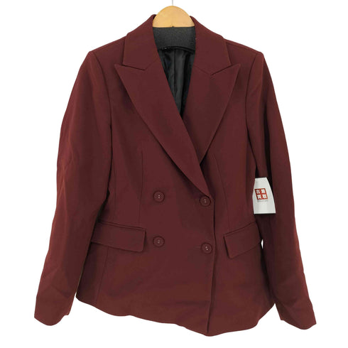 ザラ ZARA ダブルブレストブレザージャケット レディース import:S