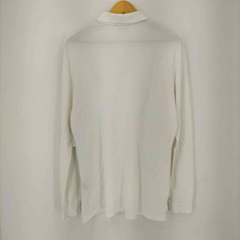 ポロラルフローレン POLO RALPH LAUREN スモールポニー刺繍 鹿の子 L/S ポロシャツ メンズ import:L