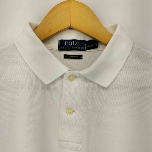 ポロラルフローレン POLO RALPH LAUREN スモールポニー刺繍 鹿の子 L/S ポロシャツ メンズ import:L
