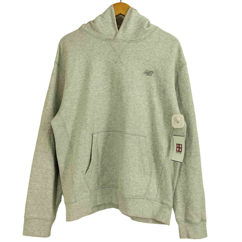 ニューバランス NEW BALANCE Athletics French Terry Hoodie ワンポイント刺繍 プルオーバーパーカー メンズ import:M