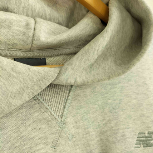 ニューバランス NEW BALANCE Athletics French Terry Hoodie ワンポイント刺繍 プルオーバーパーカー メンズ import:M
