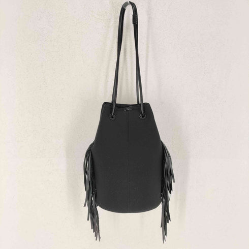 ヤーキ YAHKI フリンジデザイン巾着バッグ レディース