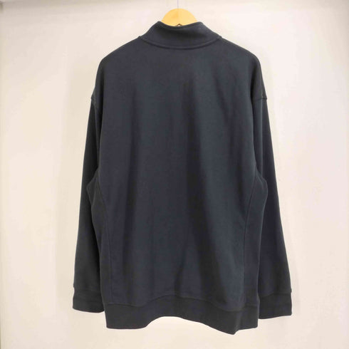 ニューバランス NEW BALANCE Athletics Fleece 1/2 Zip ワンポイント刺繍 ハーフジップトレーナー メンズ import:L