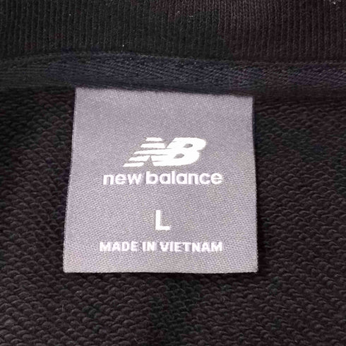ニューバランス NEW BALANCE Athletics Fleece 1/2 Zip ワンポイント刺繍 ハーフジップトレーナー メンズ import:L