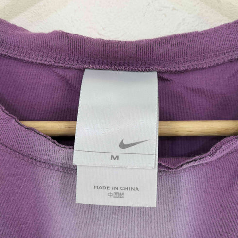 ナイキ NIKE ロゴラメプリント タイダイ クルーネックTシャツ レディース import:M