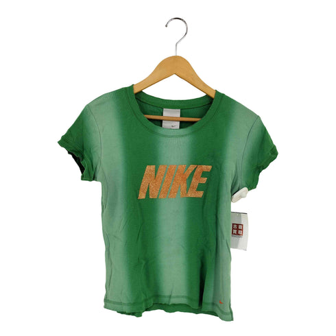 ナイキ NIKE ロゴラメプリント タイダイ クルーネックTシャツ レディース import:M