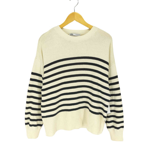 ザラ ZARA ボーダーニット レディース M