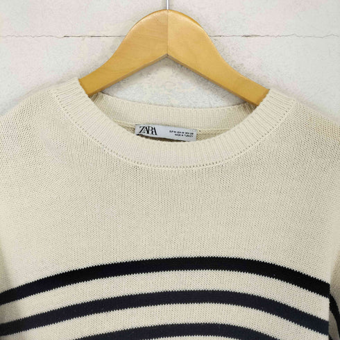 ザラ ZARA ボーダーニット レディース M