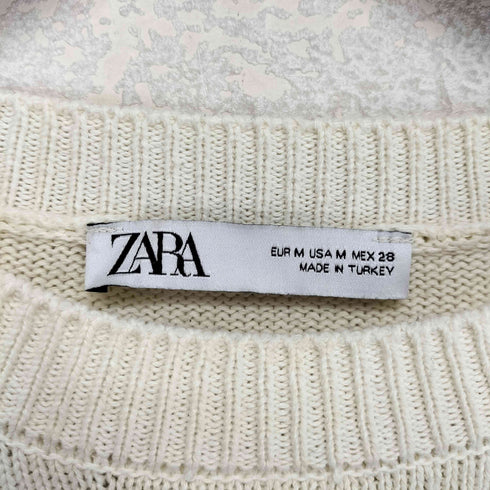 ザラ ZARA ボーダーニット レディース M