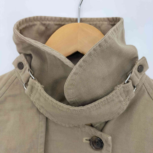 ハリス HARRISS コットンリネン トレント型 ポンチョ ケープ レディース