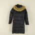ギャップ Gap イミテーションファー ダウンコート レディース import:S