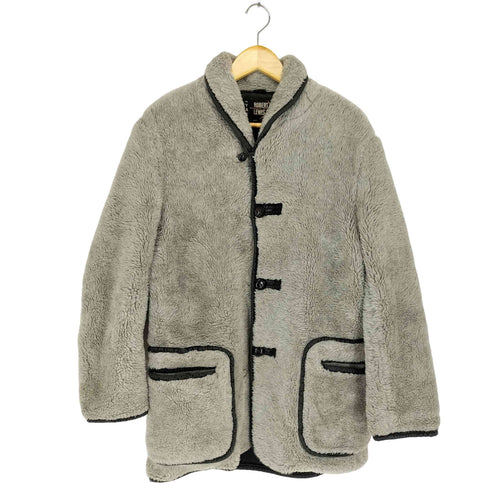 ROBERT LEWIS USA製 ショールカラーボアコート メンズ US:40