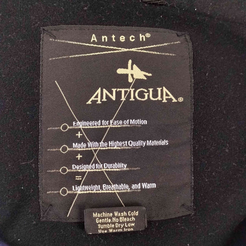 ANTIGUA 裏地フリース ウォームアップジャケット 短丈 ボックスシルエット メンズ JPN:XL
