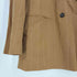 ザラ ZARA ストライプ ダブルブレスト テーラードジャケット レディース import:M